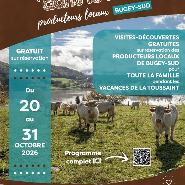 Lancement de l'opération Les Pieds dans le Local®, spécial producteurs Saison 5_Belley