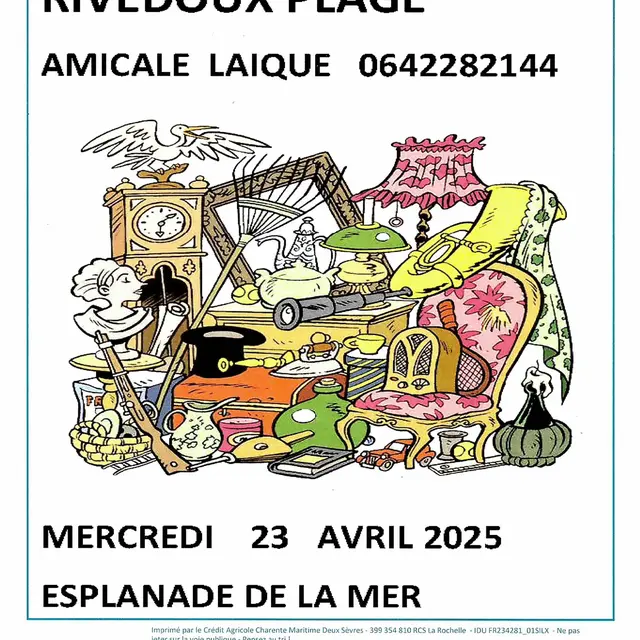Brocante de l'Amicale Laïque_Rivedoux-Plage