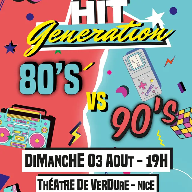 Hit Génération - 80's vs 90's_Nice
