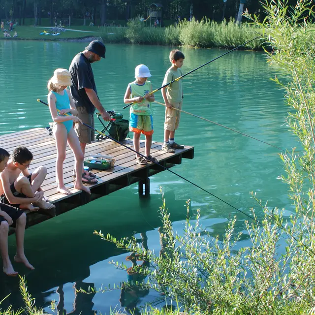 Pêche au Lac Bleu