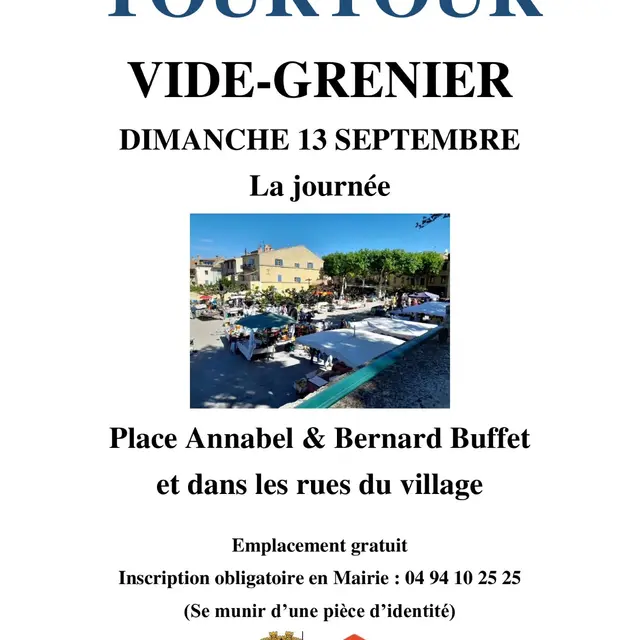 Vide-grenier de Tourtour