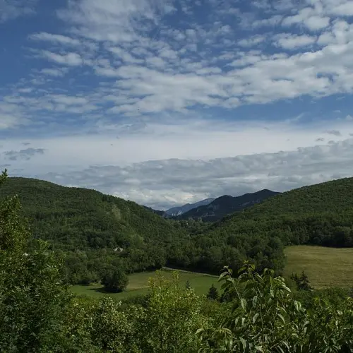 Paysage des Pyrénées Cathares