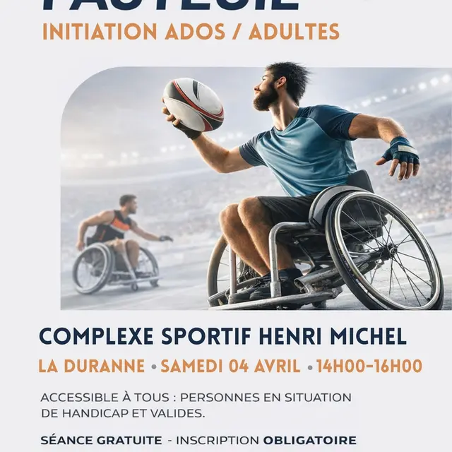 Rugby Fauteuil Aix en Provence