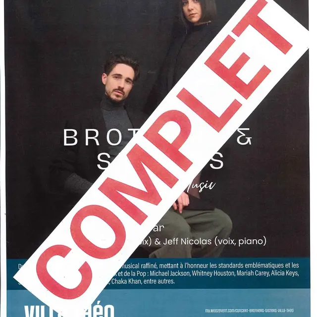 COMPLET - Soirée Jazz à la villa Théo - BROTHERS & SISTERS_Le Lavandou