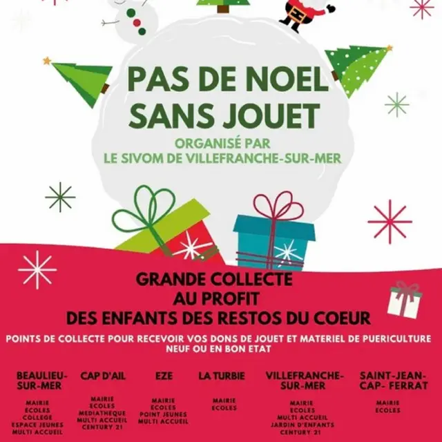 Opération « Pas de Noël sans jouet »