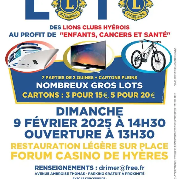 Grand loto des lions_Hyères