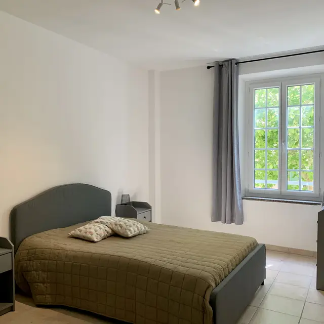 Chambre 1 appartement T3 Dattier Gîte des Anglades