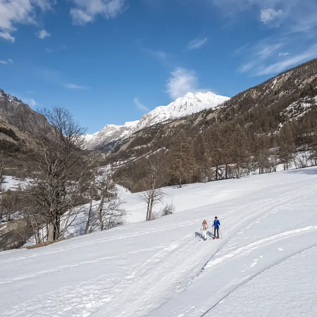 Itinéraire raquettes du site nordique de Saint-Paul