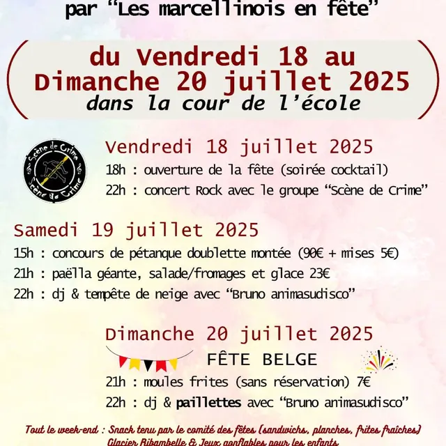 Fête votive_Saint-Marcellin-lès-Vaison