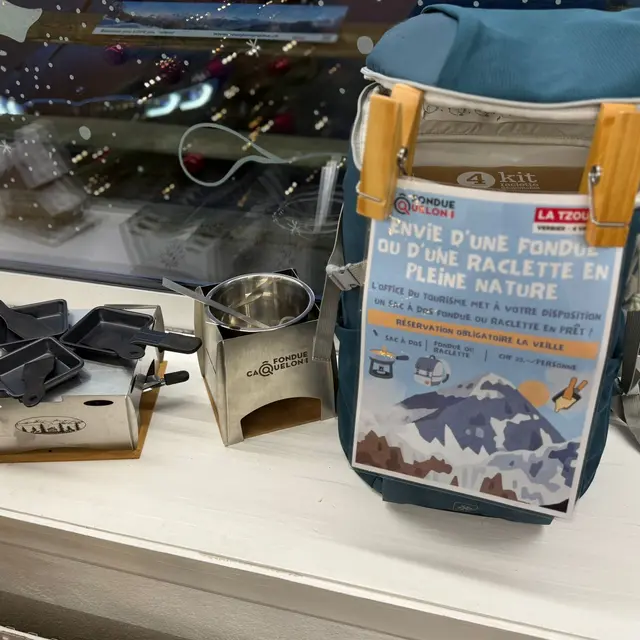 Sac à dos fondue ou raclette