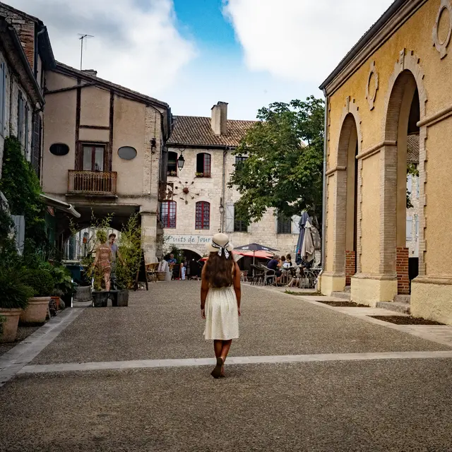 Place des Cornières_Lauzerte