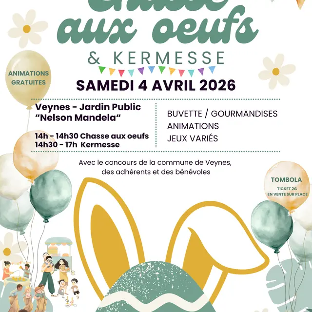 Chasse aux oeufs & Kermesse_Veynes