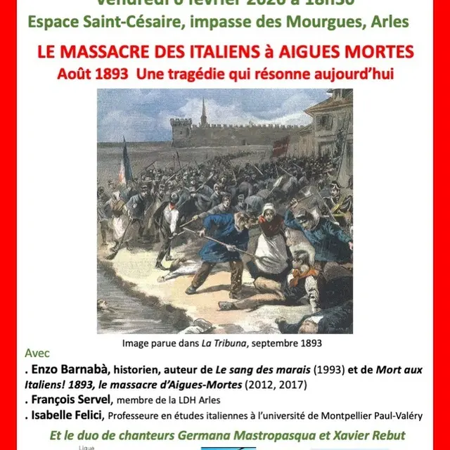Le massacre des Italiens à Aigues Mortes_Arles