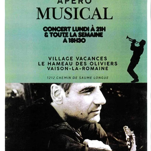 Apéro musical  au village Vacances