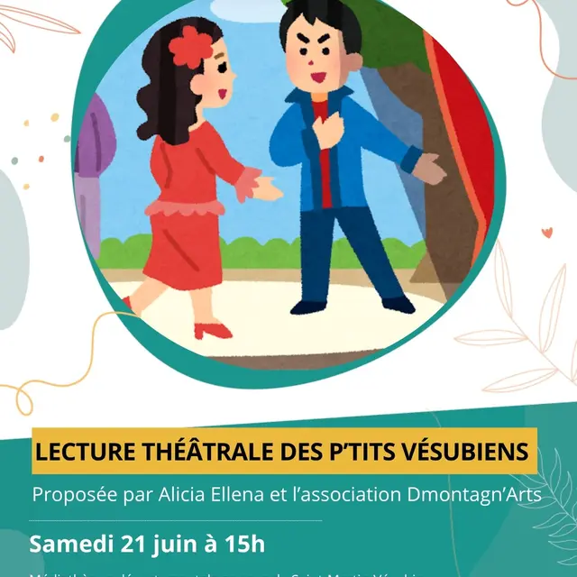 Lecture théâtrale des p'tits vésubiens_Saint-Martin-Vésubie