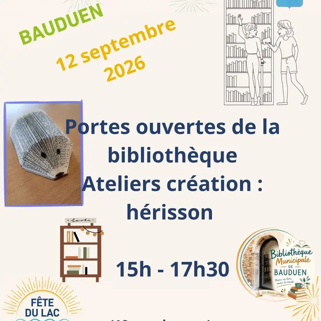 Fête du lac de Sainte Croix - Animation à la bibliothèque de Bauduen_Bauduen