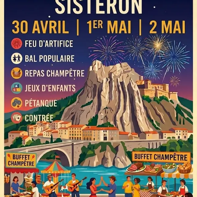 Fête du Faubourg de La Baume_Sisteron