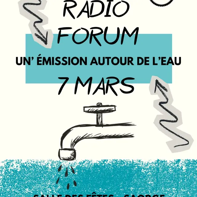 Radio forum : Emission autour de l'eau_Saorge