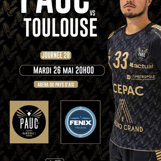 Match : PAUC - Toulouse_Aix-en-Provence