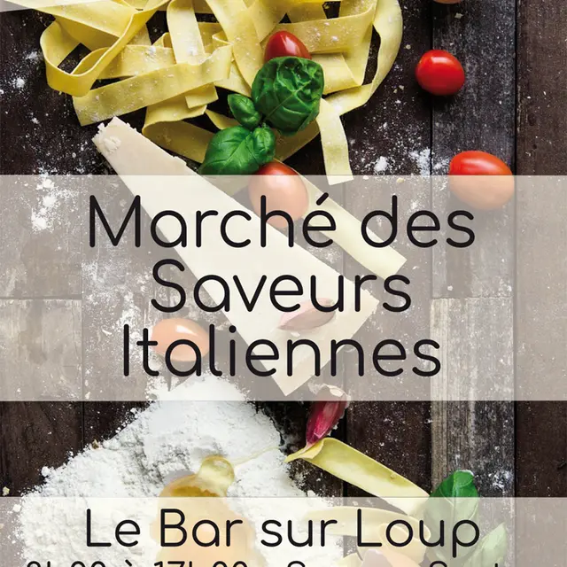 Marché des saveurs italiennes_Le Bar-sur-Loup