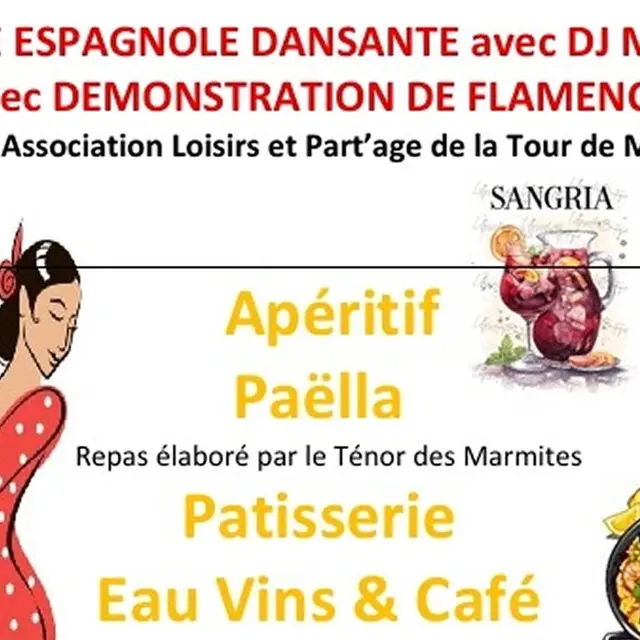 Soirée dansante Espagnole_Saint-Raphaël