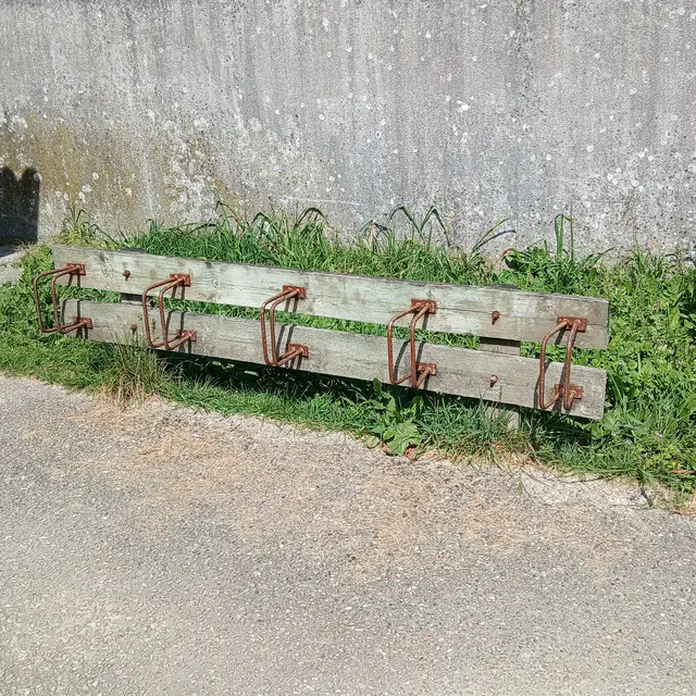 Parking vélos de l'arrêt de bus Déviation