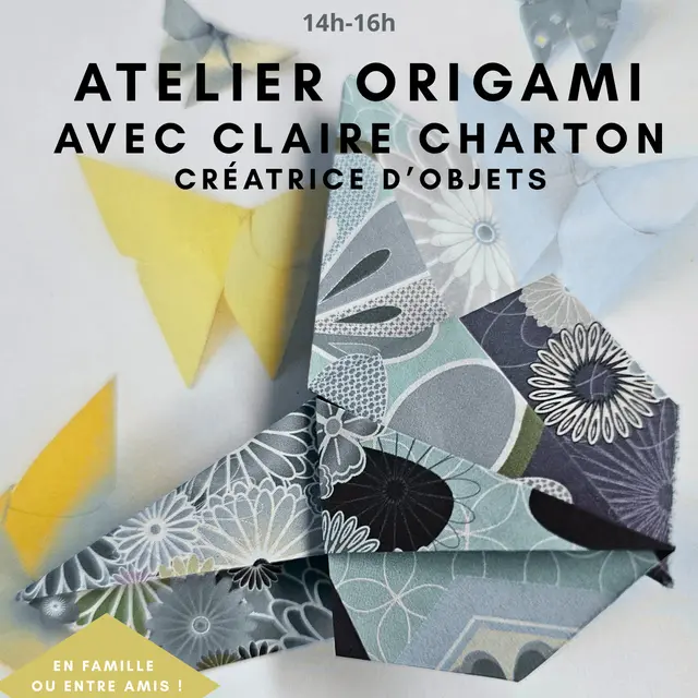 Atelier créatif : origami avec Claire Charton_Dévoluy