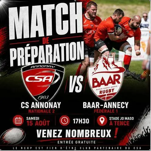 Match de préparation_Tence
