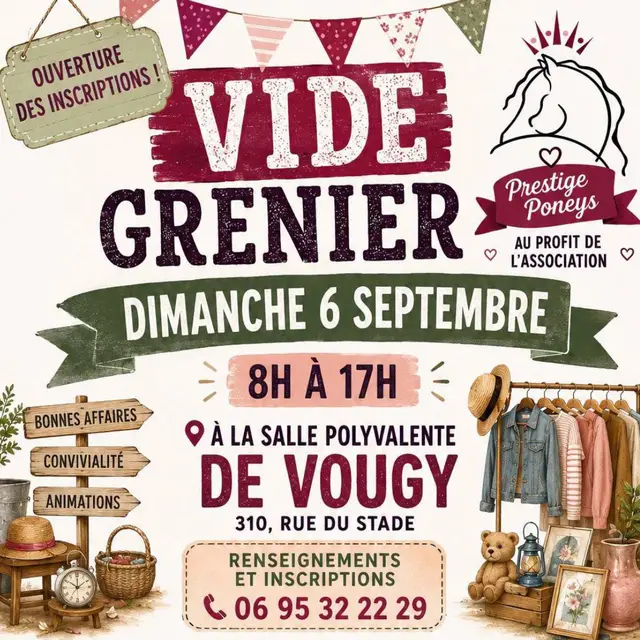 Vide grenier de la fête aux Pruneaux_Vougy
