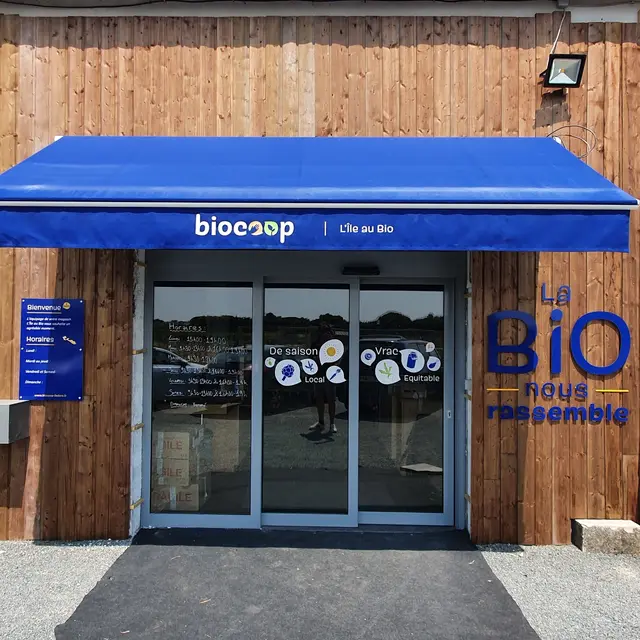 Façade L'Île au bio