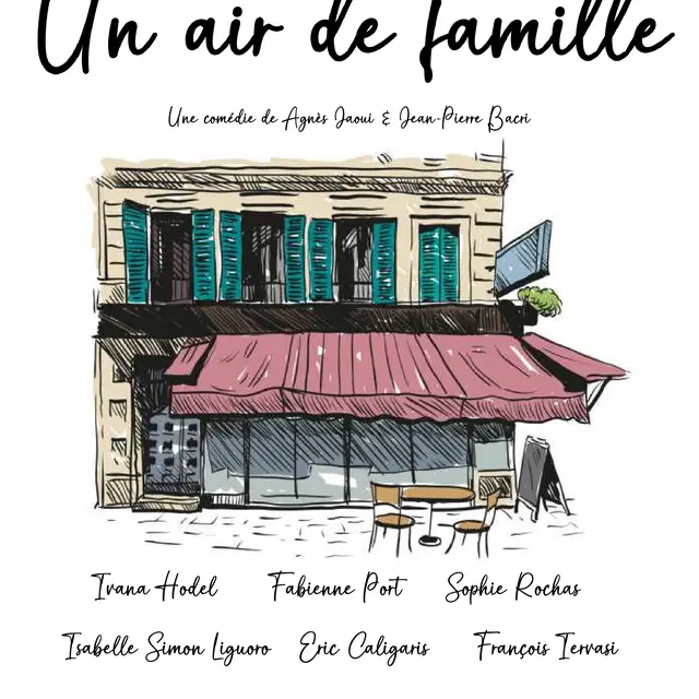 Théâtre L'Astrolabe - Un air de famille_Sorgues