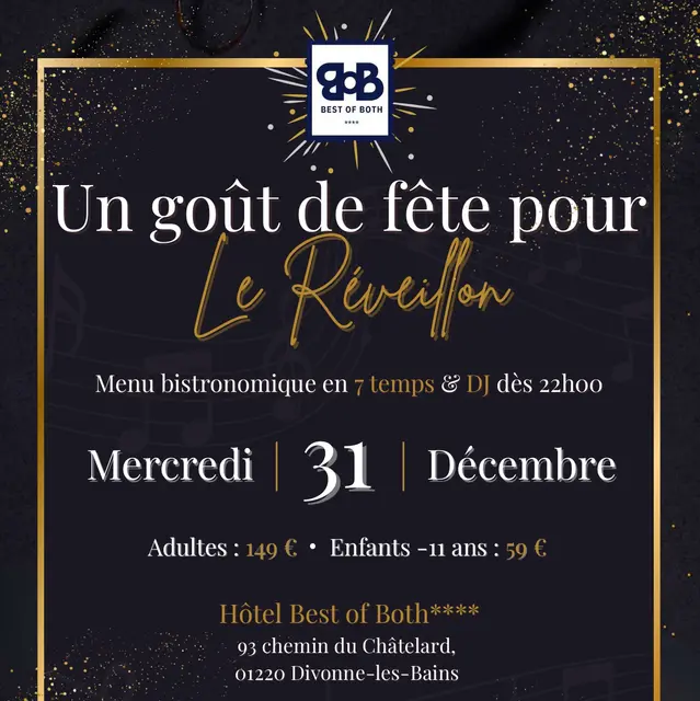 Un goût de fête pour le Réveillon_Divonne-les-Bains