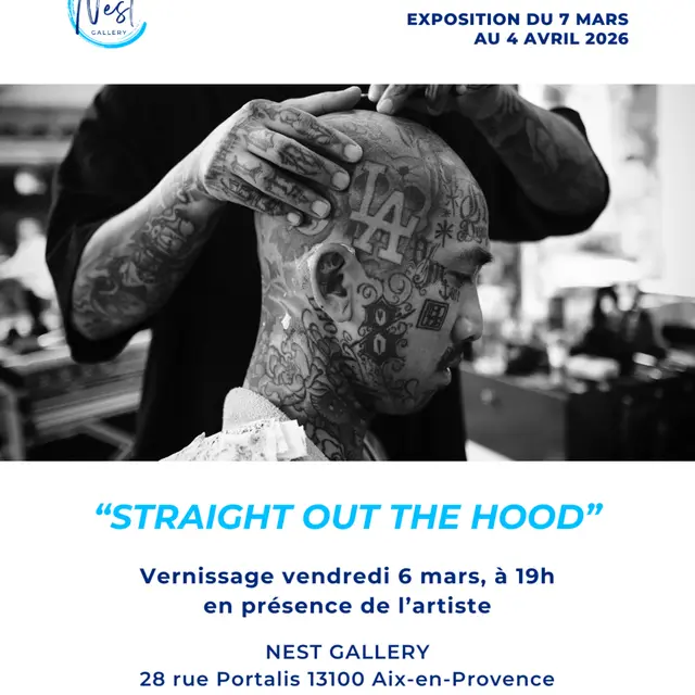 Exposition : Brice Gelot “Straight Out The Hood”_Aix-en-Provence