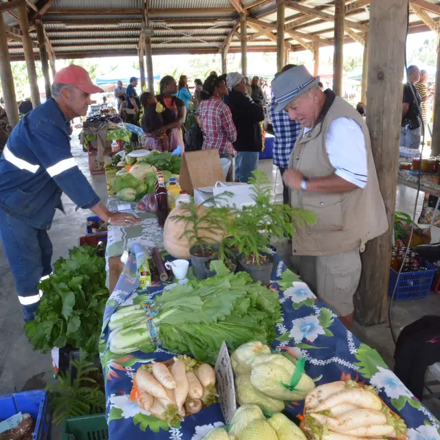 Marché des palmiers de mwarhûu