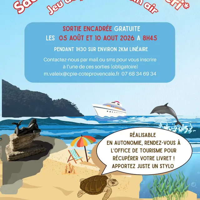 Sauvar la Baia de San Ceri , Jeu de piste en plein air_Saint-Cyr-sur-Mer
