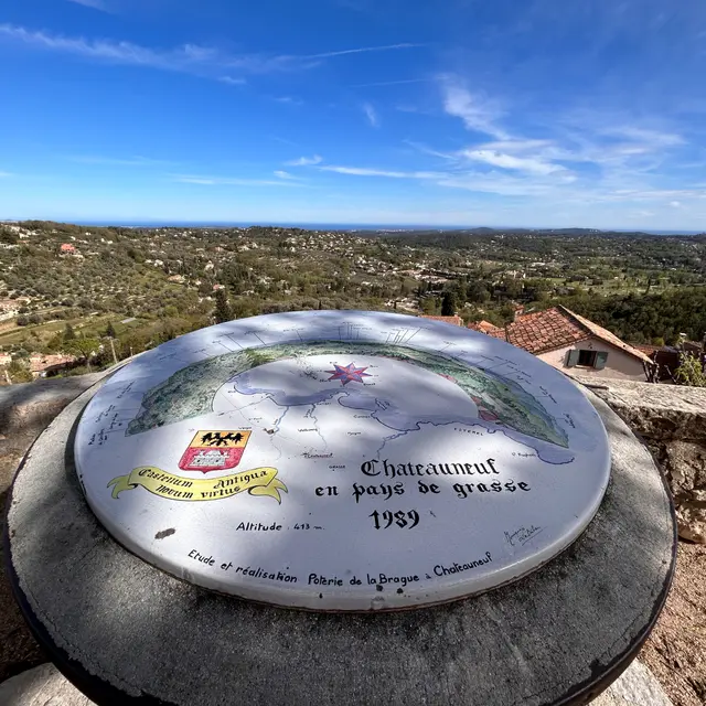 Chemin poétique_Châteauneuf-Grasse