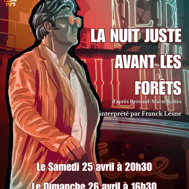 Théâtre : La nuit juste avant les forêts_Aix-en-Provence