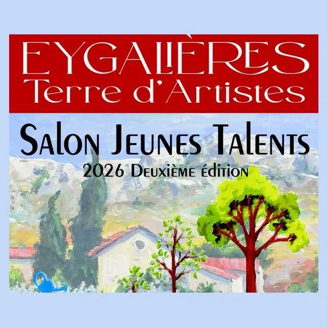 Salon Jeunes Talents - Exposition collective à Eygalières 28.08 au 06.09.26
