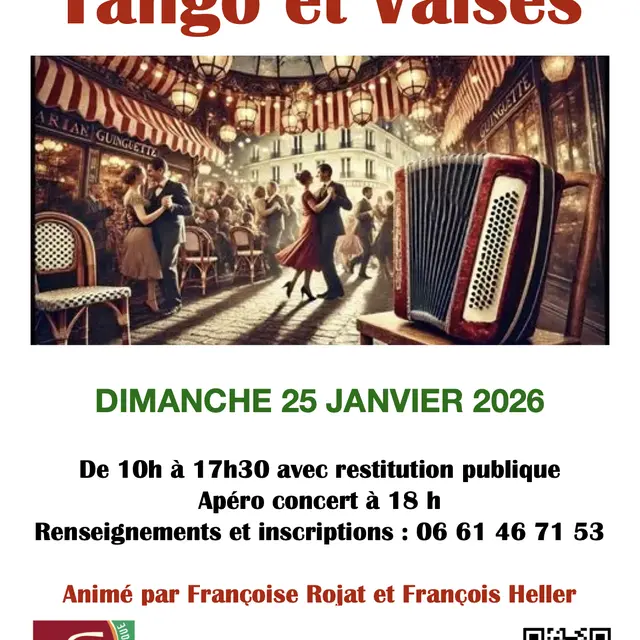 Concert de l'Atelier de Musique d'ensemble : valses et tango EMBRUN