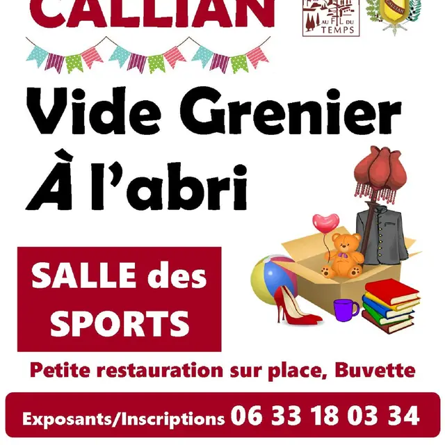 Vide grenier de Callian au Fil du Temps_Callian