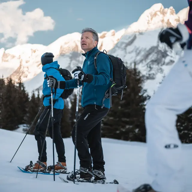 Sentiers raquettes 20 : le petit balcon des Aravis