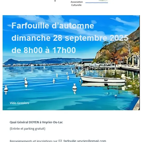 Farfouille - vide grenier d'automne_Veyrier-du-Lac
