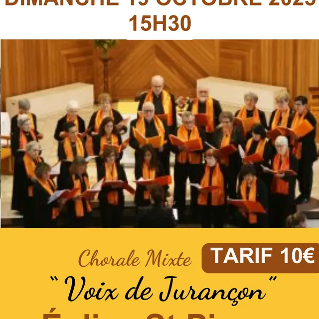 Concert Chorale mixte Voix de Jurançon_Cazaubon