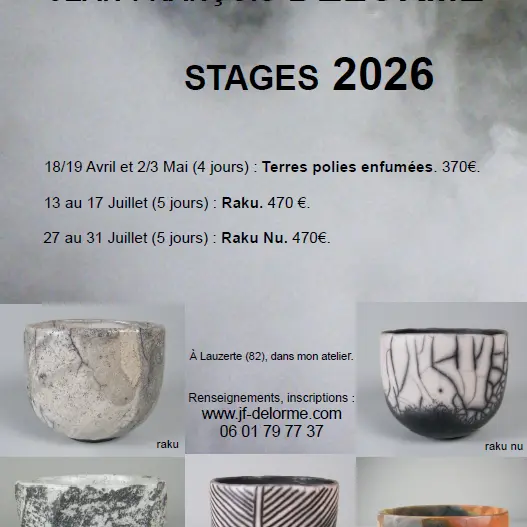 Stage de céramique avec Jean-François Delorme_Lauzerte