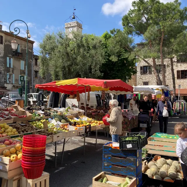 Marché de Tourrettes-sur-Loup