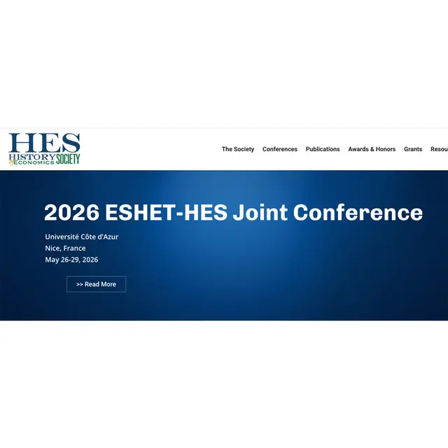 Conférence conjointe ESHET-HES 2026_Nice