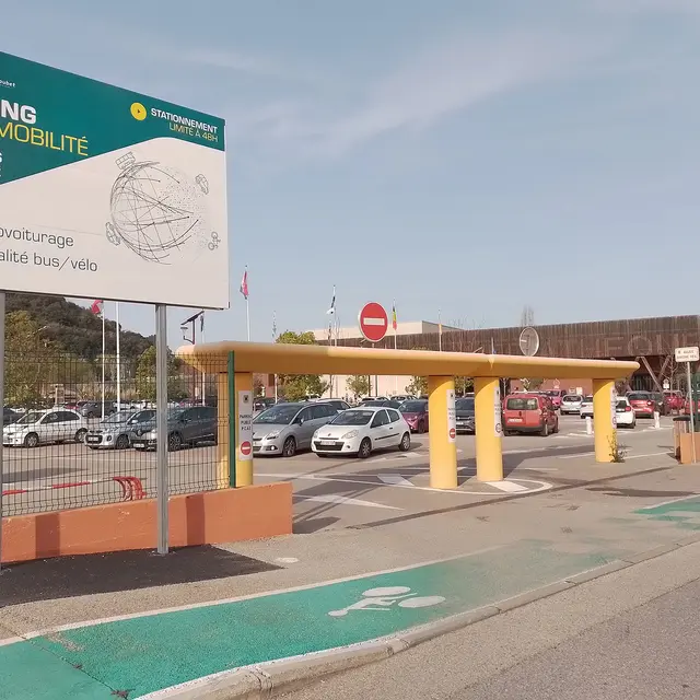 Parking Ecomobilité des Plans - Villeneuve-Loubet