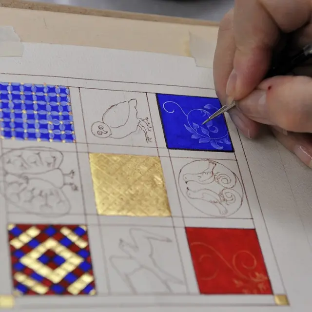 Atelier enluminure Ancelle