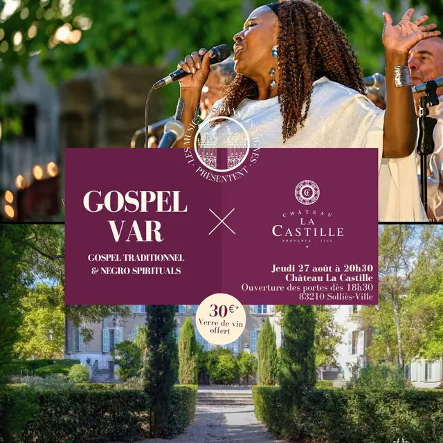 Les Musicales dans les vignes de Provence – Gospel avec GospelVar_Solliès-Ville