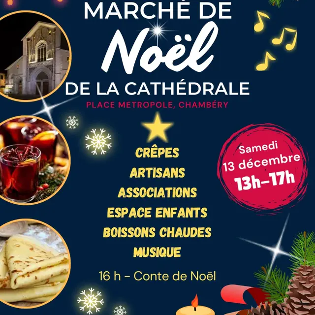 Affiche marché de noel